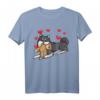 Finnischer Lapphund Hund mit Plüschtier und Herzen T-Shirt – Lustiges Hunde-Motiv für Hundehalter, Kinder & Hundeliebhaber