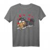 Finnischer Lapphund Hund mit Plüschtier und Herzen T-Shirt – Lustiges Hunde-Motiv für Hundehalter, Kinder & Hundeliebhaber