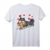Finnischer Lapphund Hund mit Plüschtier und Herzen T-Shirt – Lustiges Hunde-Motiv für Hundehalter, Kinder & Hundeliebhaber