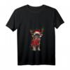 Hässliches Weihnachts-T-Shirt mit Hundemotiv - Finnischer Lapphund Schnee-Schicht, Weihnachtsmann-Hund, Lustiges Festtagsdesign für Hundeliebhaber