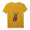 Hässliches Weihnachts-T-Shirt mit Hundemotiv - Finnischer Lapphund Schnee-Schicht, Weihnachtsmann-Hund, Lustiges Festtagsdesign für Hundeliebhaber