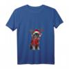 Hässliches Weihnachts-T-Shirt mit Hundemotiv - Finnischer Lapphund Schnee-Schicht, Weihnachtsmann-Hund, Lustiges Festtagsdesign für Hundeliebhaber