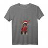 Hässliches Weihnachts-T-Shirt mit Hundemotiv - Finnischer Lapphund Schnee-Schicht, Weihnachtsmann-Hund, Lustiges Festtagsdesign für Hundeliebhaber