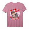 Finnischer Lapphund Herz Valentinstagsdekoration Geschenk T-Shirt – Perfekt für Hundeliebhaber, Freunde & Familie