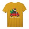 Finnischer Lapphund Weihnachts-Truck Geschenk T-Shirt – Lustiges und Niedliches Hundeliebhaber Geschenk für Weihnachten