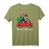 Finnischer Lapphund Weihnachts-Truck Geschenk T-Shirt – Lustiges und Niedliches Hundeliebhaber Geschenk für Weihnachten