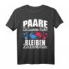 Paare die zusammen Fischen bleiben Zusammen Fischer Freunde T-Shirt - Perfektes Geschenk für Angler, Fischer, Vatertag & Freunde