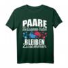 Paare die zusammen Fischen bleiben Zusammen Fischer Freunde T-Shirt - Perfektes Geschenk für Angler, Fischer, Vatertag & Freunde