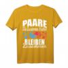 Paare die zusammen Fischen bleiben Zusammen Fischer Freunde T-Shirt - Perfektes Geschenk für Angler, Fischer, Vatertag & Freunde