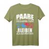 Paare die zusammen Fischen bleiben Zusammen Fischer Freunde T-Shirt - Perfektes Geschenk für Angler, Fischer, Vatertag & Freunde