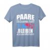 Paare die zusammen Fischen bleiben Zusammen Fischer Freunde T-Shirt - Perfektes Geschenk für Angler, Fischer, Vatertag & Freunde