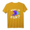 What Da Fish? Lustiges Angel T-Shirt - Perfekte Geschenkidee für Angler, Fischer & Angelausflüge