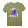 What Da Fish? Lustiges Angel T-Shirt - Perfekte Geschenkidee für Angler, Fischer & Angelausflüge