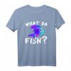 What Da Fish? Lustiges Angel T-Shirt - Perfekte Geschenkidee für Angler, Fischer & Angelausflüge