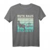 Rute Raus Der Spass Beginnt Angler Fischer T-Shirt – Perfektes Geschenk für Petrijünger, Anglerfreunde und Hobbyfischer zum Geburtstag, Vatertag & Weihnachten