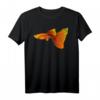 Guppy Fisch T-Shirt – Klassisch geschnitten, doppelt genähter Saum für Aquarienliebhaber und Fischfans