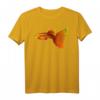 Guppy Fisch T-Shirt – Klassisch geschnitten, doppelt genähter Saum für Aquarienliebhaber und Fischfans