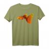 Guppy Fisch T-Shirt – Klassisch geschnitten, doppelt genähter Saum für Aquarienliebhaber und Fischfans