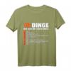 10 Dinge, die ich im Leben will - Koi T-Shirt für Liebhaber und Gartenteichbesitzer mit Koi & Zierfischen