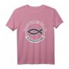 Ich gehöre zu Gottes Bodenststaffer - Religiöses T-Shirt für Priester, Messdiener & Christen mit Ichtys Fisch als Geschenkidee