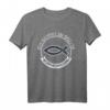 Ich gehöre zu Gottes Bodenststaffer - Religiöses T-Shirt für Priester, Messdiener & Christen mit Ichtys Fisch als Geschenkidee