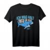 Kinder Hai T-Shirt mit Spruch 'Ich mag halt einfach Haie, ok?' – Lustiges Meeresbiologie Kinder Shirt für Schule & Kindergarten