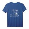 Fisch Insel kreativ Angler Hobby Fischer T-Shirt - Perfekt für Angelausflüge und als Geschenk für Hobbyangler