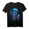 Meeresqualle Qualle Medusa Ohrenqualle Nesseltier Meerestier T-Shirt – Perfektes Geschenk für Meeresliebhaber, Meeresforscher & Tierfreunde