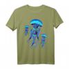 Meeresqualle Qualle Medusa Ohrenqualle Nesseltier Meerestier T-Shirt – Perfektes Geschenk für Meeresliebhaber, Meeresforscher & Tierfreunde