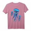 Meeresqualle Qualle Medusa Ohrenqualle Nesseltier Meerestier T-Shirt – Perfektes Geschenk für Meeresliebhaber, Meeresforscher & Tierfreunde