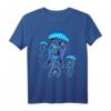 Meeresqualle Qualle Medusa Ohrenqualle Nesseltier Meerestier T-Shirt – Perfektes Geschenk für Meeresliebhaber, Meeresforscher & Tierfreunde