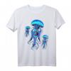 Meeresqualle Qualle Medusa Ohrenqualle Nesseltier Meerestier T-Shirt – Perfektes Geschenk für Meeresliebhaber, Meeresforscher & Tierfreunde