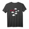 Fische T-Shirt mit buntem Fischmotiv für Aquarium- und Taucherfans – Klassisch geschnitten, doppelt genähter Saum