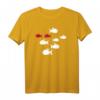 Fische T-Shirt mit buntem Fischmotiv für Aquarium- und Taucherfans – Klassisch geschnitten, doppelt genähter Saum