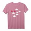 Fische T-Shirt mit buntem Fischmotiv für Aquarium- und Taucherfans – Klassisch geschnitten, doppelt genähter Saum