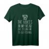 Stimmen in meinem Kopf sagen mir, ich solle fischen gehen T-Shirt – Lustiges Fischdesign Geschenkidee für Fischer, Angler & Naturfreunde zu Weihnachten & Geburtstag