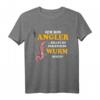 Lustiges Angler T-Shirt - Willst du meinen Wurm sehen? Geschenkidee für Fischer, Angler & Männer zum Geburtstag oder Weihnachten