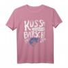 Angel T-Shirt Küss meinen Barsch – Humorvolles Fisch-Design für Angler und Fischer, Perfekt für Seen und Flüsse