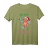 Merry Fishmas Fisch Weihnachten Angler Geschenk T-Shirt – Lustiges Fischer Outfit für Weihnachten, Nikolaus & Weihnachtsfeiern