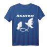 Raben fangen Christen Fisch - Asatru T-Shirt mit Odin & Thor Motiv für Heiden, Wikinger & Viking Metal Fans