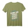 Lustiges Damen Angeln T-Shirt mit V-Ausschnitt – Perfektes Fischer Geschenk für Freundinnen & Kollegen
