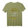 Das Geschenk für Angler zum 50. Geburtstag - Coole Fischer T-Shirts für Papa, Opa & Freunde, perfekt für Weihnachten, Vatertag oder Geburtstag