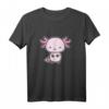 Axolotl Inside Pocket Watching You - Lustiges Axolotl T-Shirt als Geschenk für Wasserliebhaber, Kinder und Erwachsene