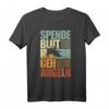 Herren SPENDE BLUT GEH ANGELN T-Shirt - Lustiges Angelsport Geschenk für Fischer & Angler mit Angelschein