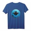 Großer Mantarochen und Fische T-Shirt – Perfekt für Taucher, Meeresliebhaber & Surfer, ideal als Geschenk für Meeresfans