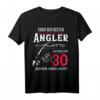 Einer der besten Angler wird 30 - Witziges Fischer T-Shirt zum 30. Geburtstag für Angler, Freunde und Familie