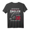 Einer der besten Angler wird 30 - Witziges Fischer T-Shirt zum 30. Geburtstag für Angler, Freunde und Familie