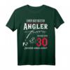 Einer der besten Angler wird 30 - Witziges Fischer T-Shirt zum 30. Geburtstag für Angler, Freunde und Familie