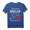 Einer der besten Angler wird 30 - Witziges Fischer T-Shirt zum 30. Geburtstag für Angler, Freunde und Familie