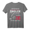 Einer der besten Angler wird 30 - Witziges Fischer T-Shirt zum 30. Geburtstag für Angler, Freunde und Familie